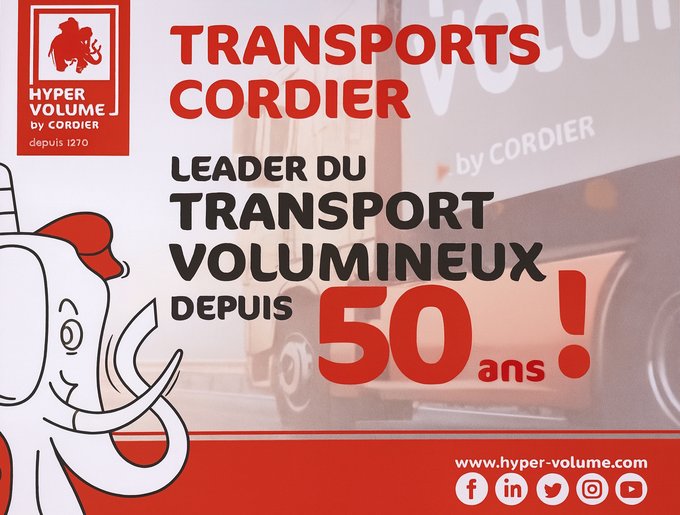 Transports Cordier — Hyper Volume